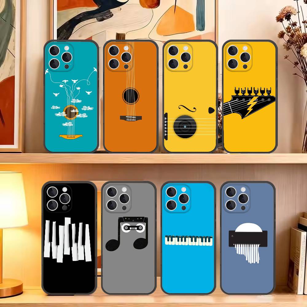 Musical Instrument Quotes - Minimalistyczne etui na telefon z motywem