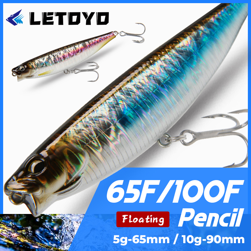 Rain Stick Percussion - LETOYO 65mm 5g/90mm 10g powierzchni ołówek