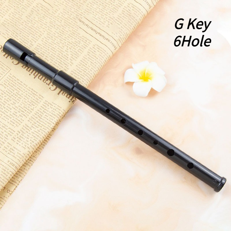 Tin Whistle Flute - Gwizdek blaszany z żywicy, 6 otworów,