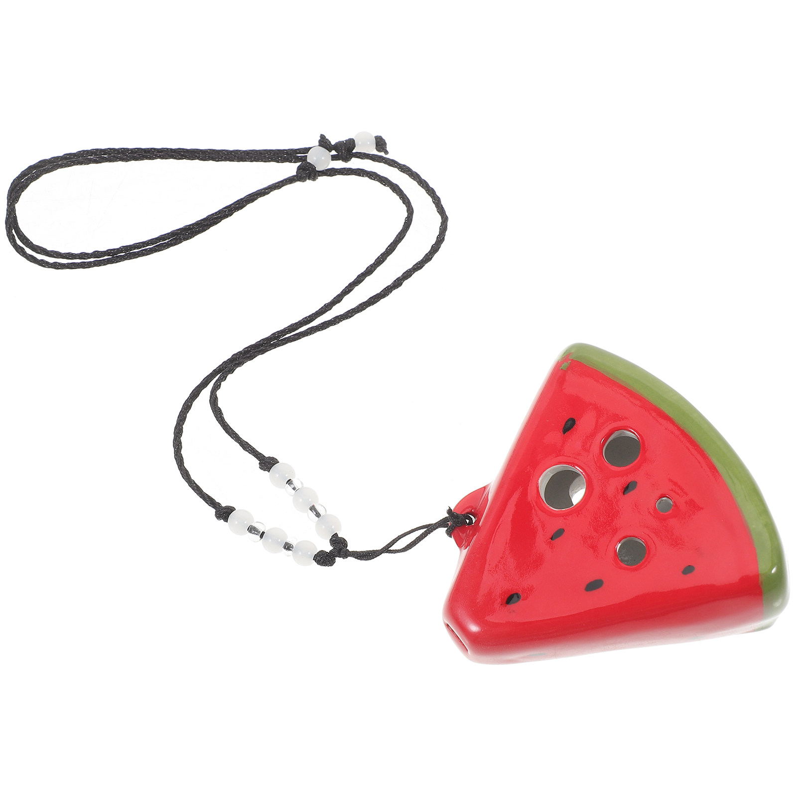 Musical Instrument Easy To Learn - Ceramiczna mini okaryna z 6 otworami,