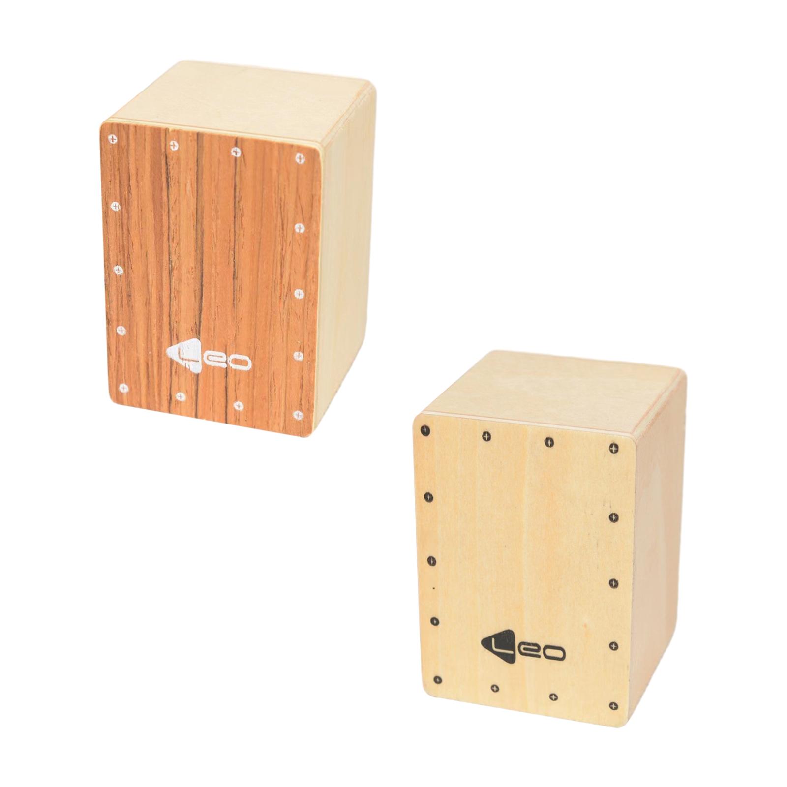 Cajon Box Drum - Lekki drewniany bęben perkusyjny, bęben ręczny