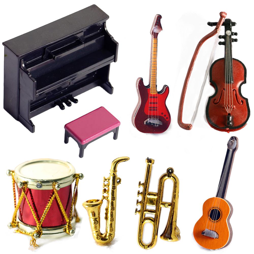 Musical Instrument Oboe - Miniaturowe instrumenty muzyczne dla lalek w