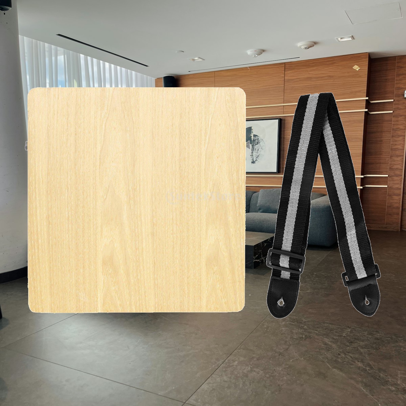 Cajon Box Drum - Przenośny Cajon, drewniany instrument perkusyjny, łatwy