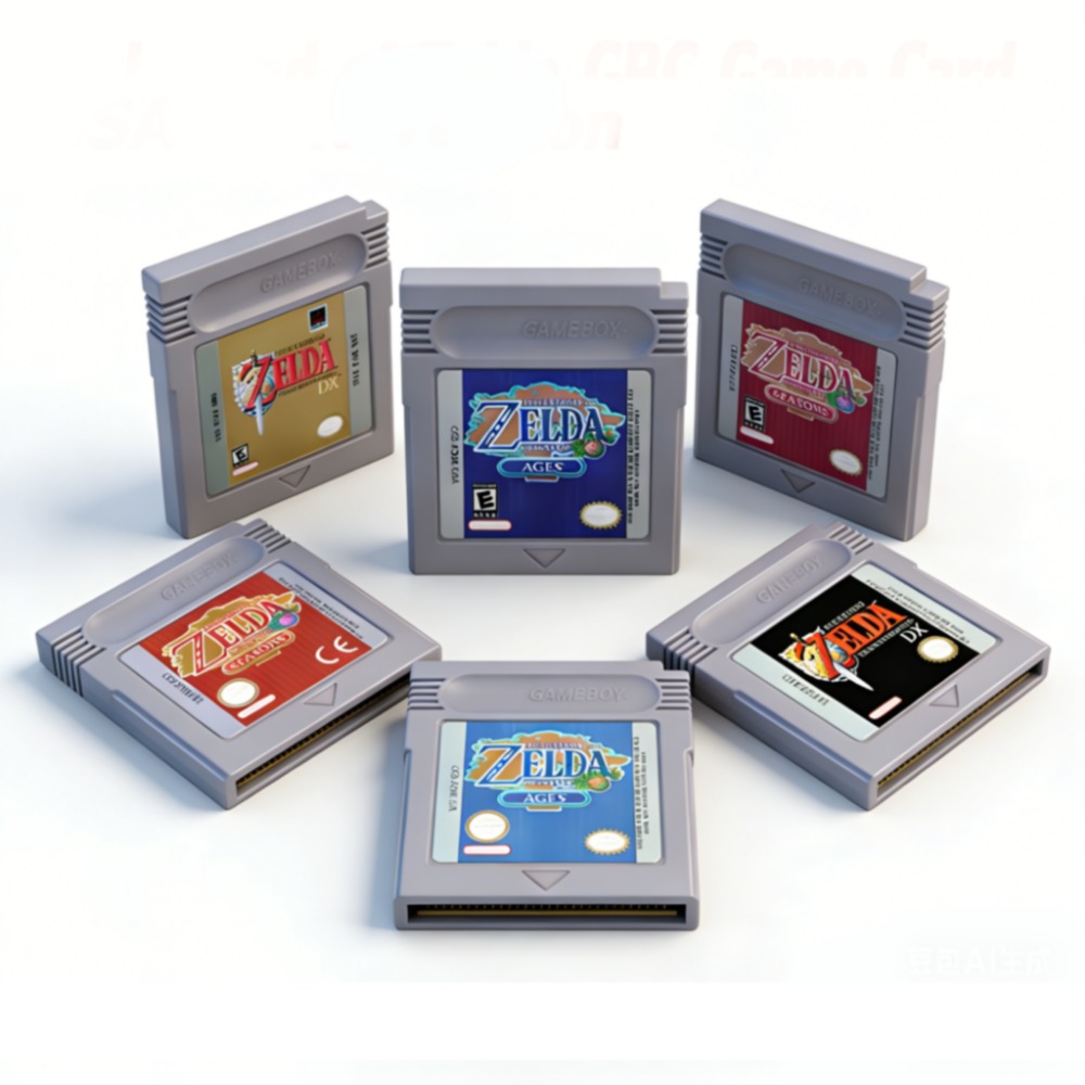 Musical Instrument Zelda - Karta Zelda GBC 16-bitowa, kartridż z