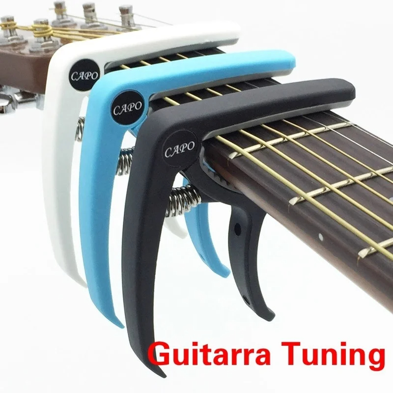 Musical Instrument With Strings - Plastikowy Capo gitarowy na 6 strun
