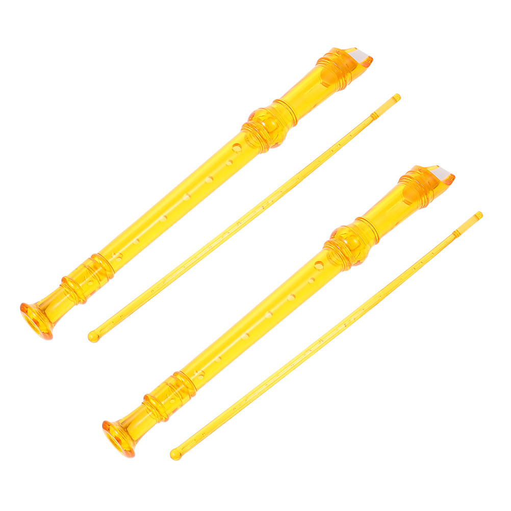 Soprano Recorder Plastic - 2 szt. Klarnet dziecięcy 8-otworowy, instrument