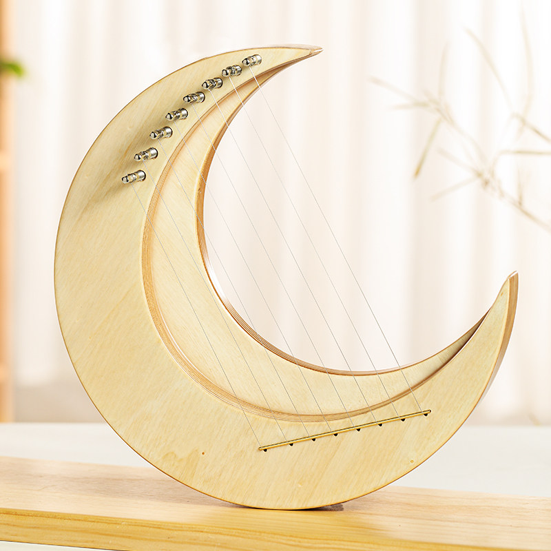 Musical Instrument Easy To Learn - Harfa księżycowa, niszowy instrument muzyczny, mała