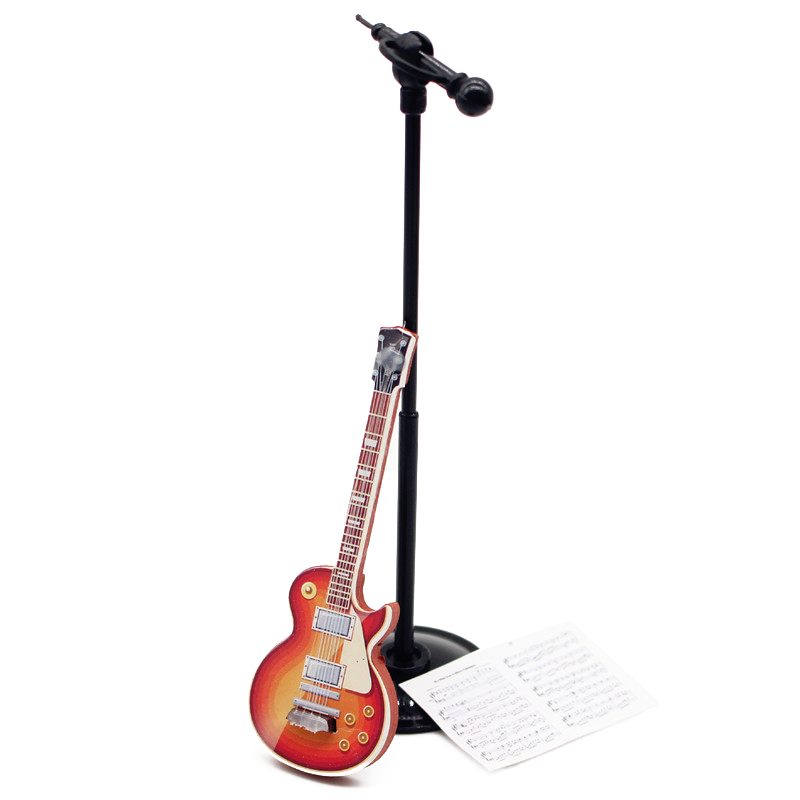 Musical Instrument Images - 1:12 domek dla lalek miniaturowy mikrofon