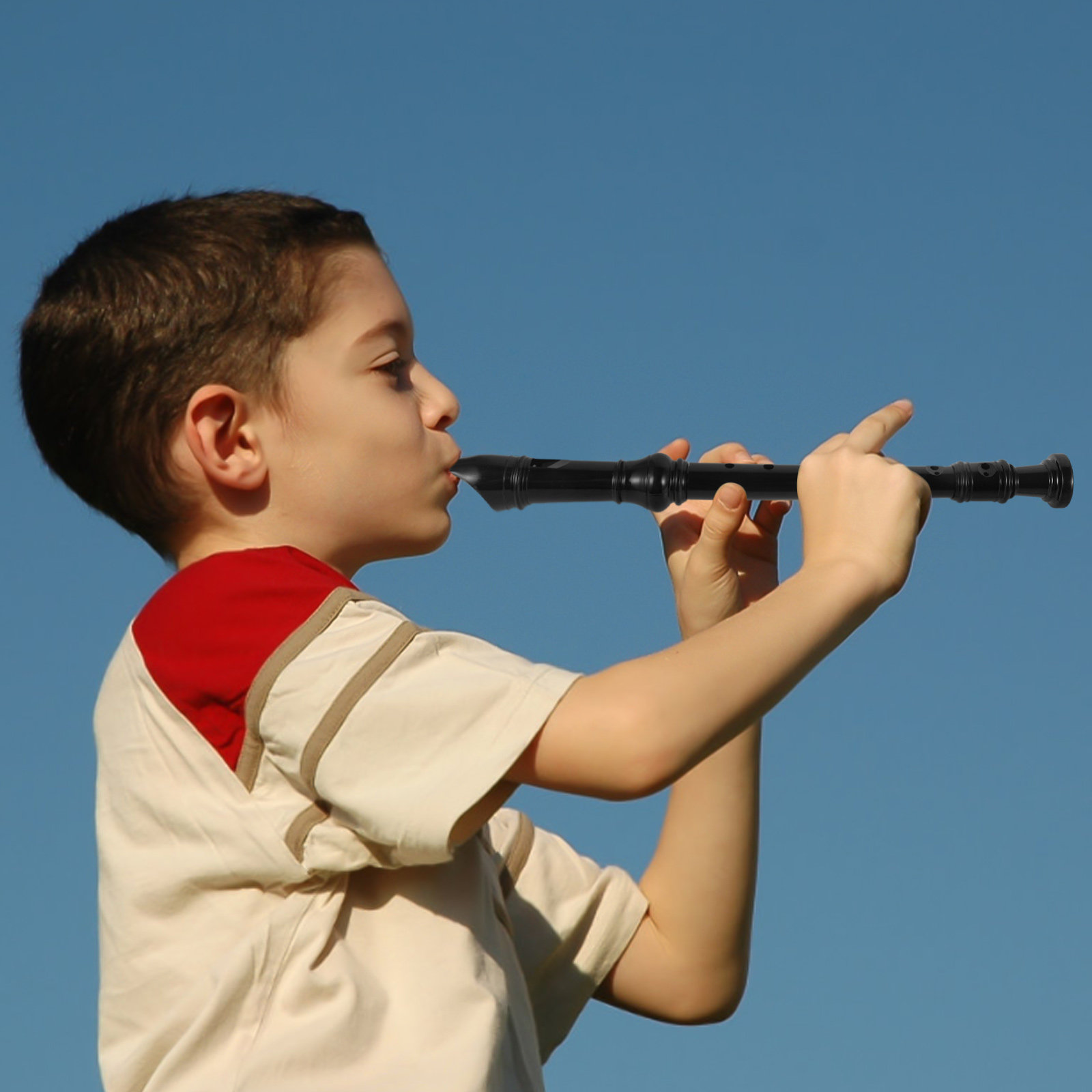 8-otworowa czarna fletka prost – Soprano Recorder Plastic recenzja i cena