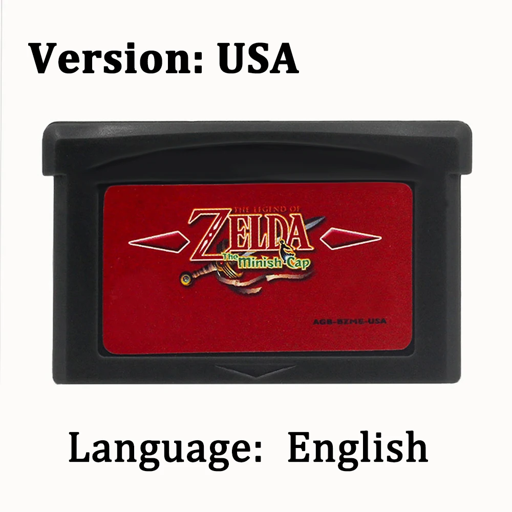 Karta do gry GBA, kartridż 32- – Musical Instrument Zelda recenzja i cena