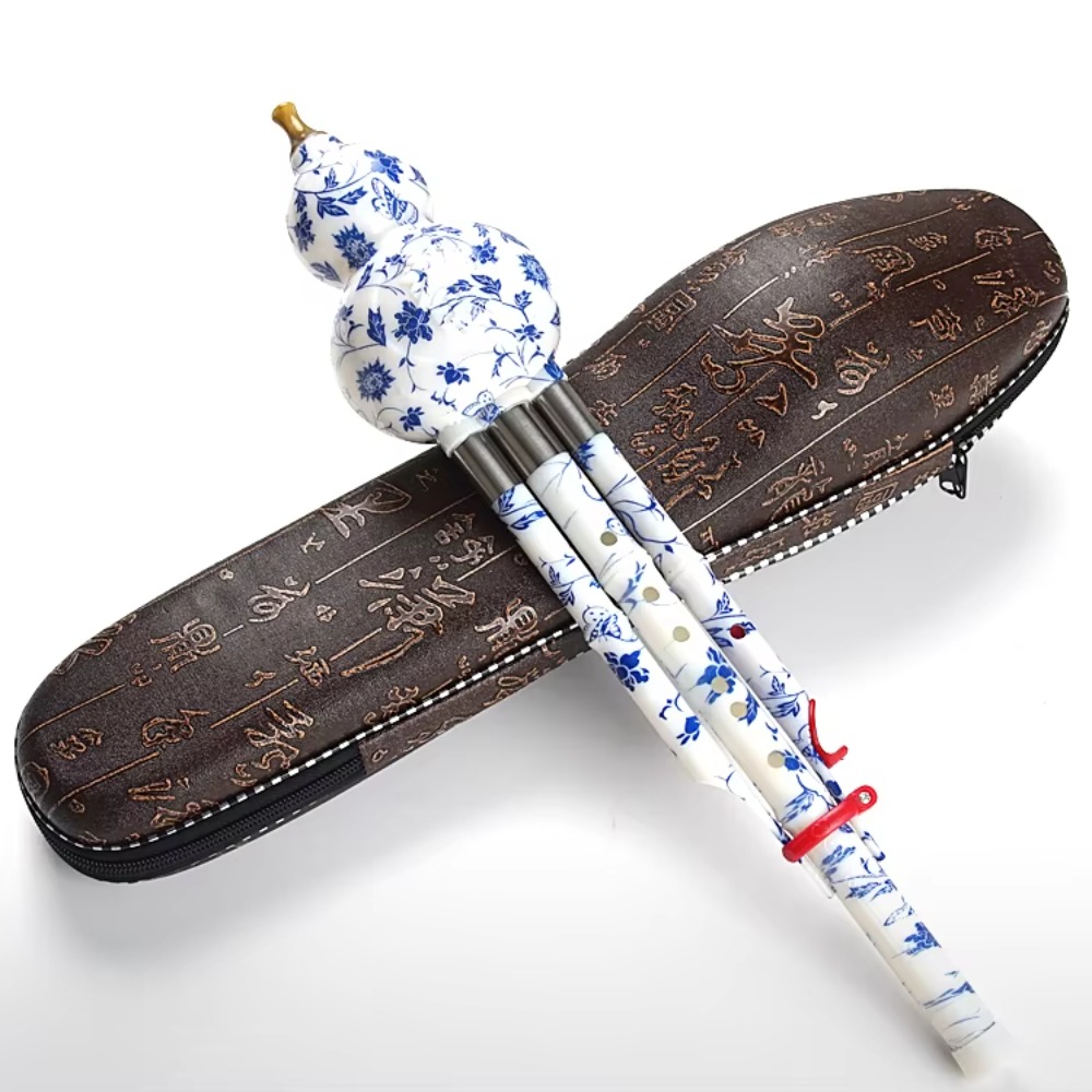Flet z tykwy Hulusi w stroju C – Musical Instrument ____ recenzja i cena