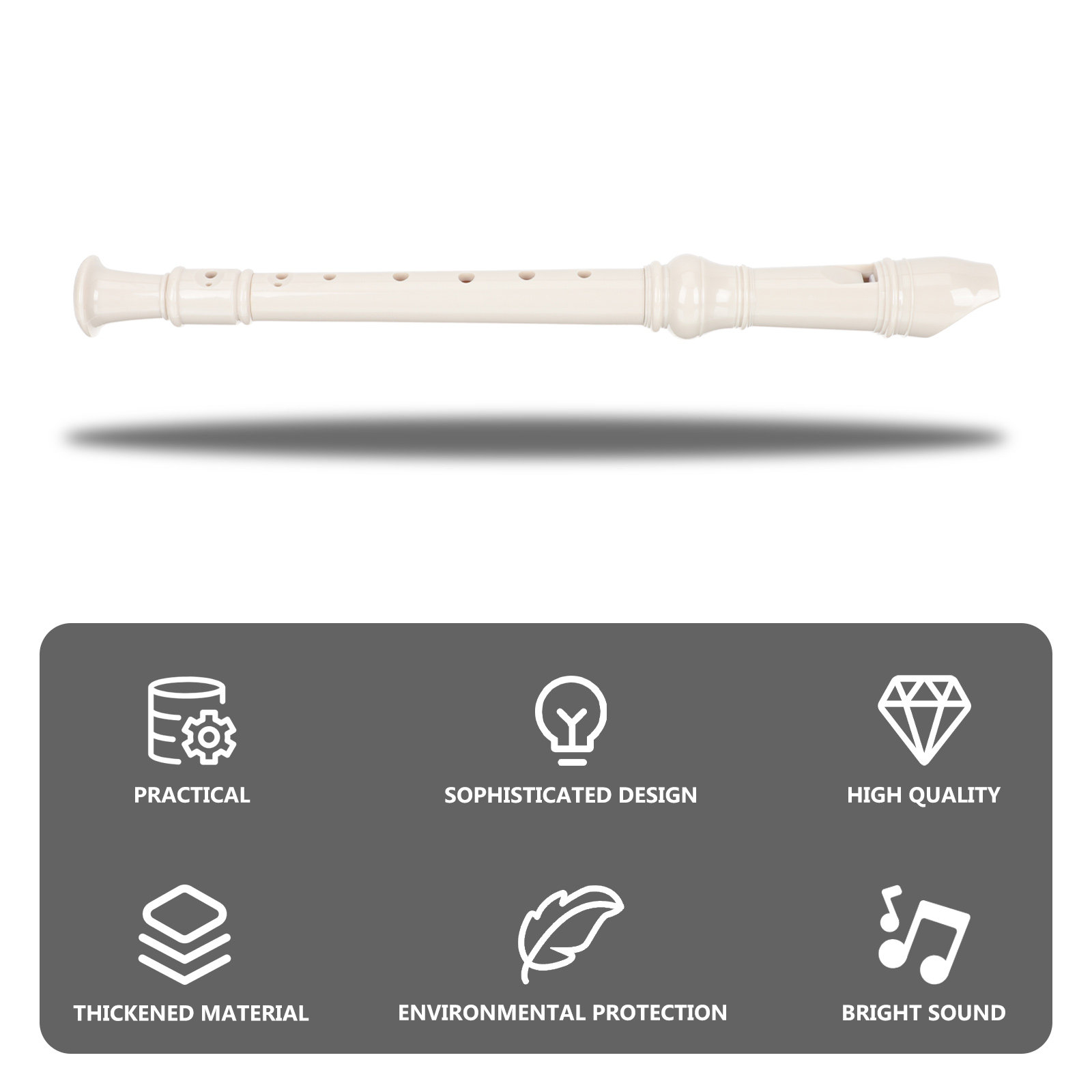 1 zestaw 8-otworowej fleciki s – Soprano Recorder Plastic recenzja i cena
