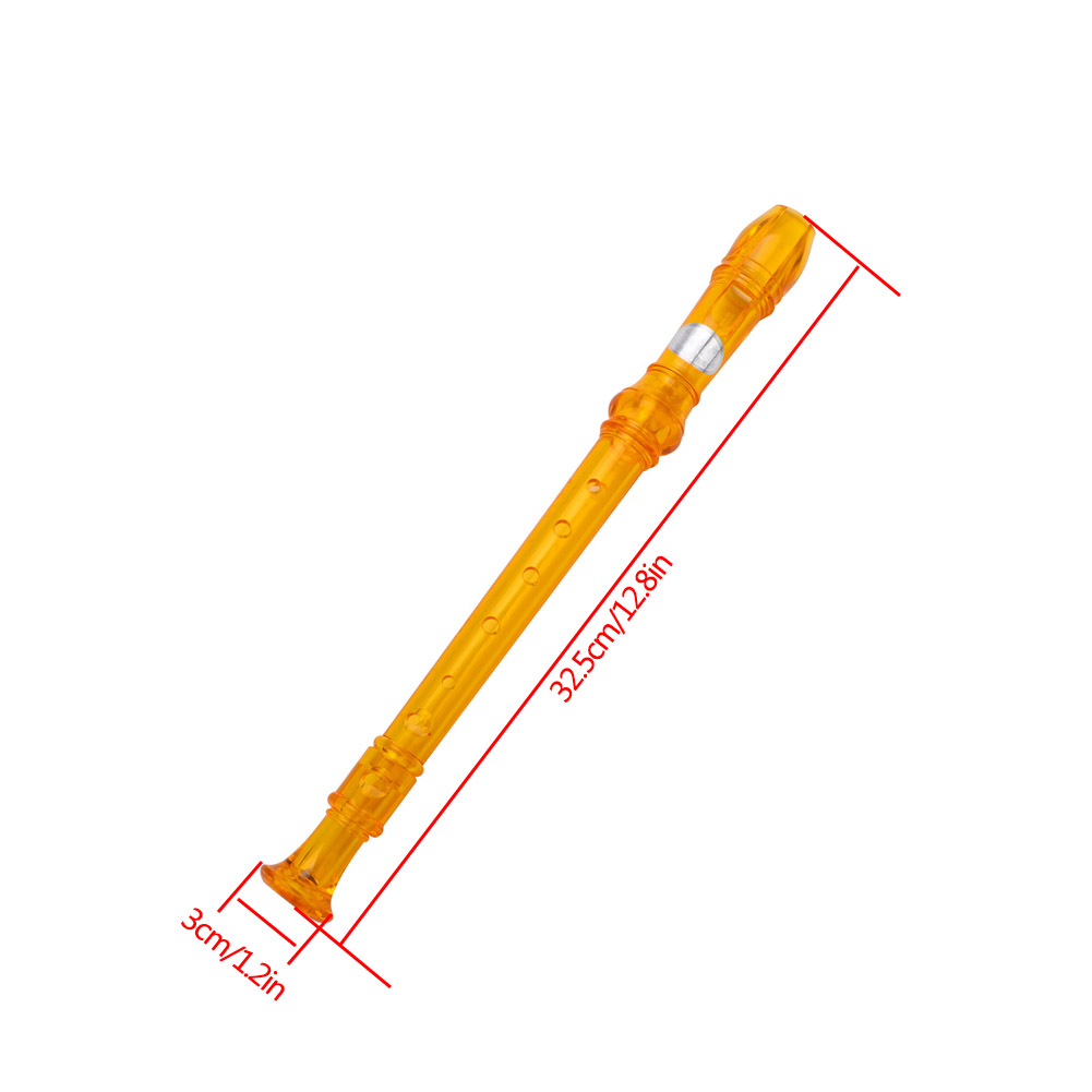 8-otworowa, półprzezroczysta f – Soprano Recorder Plastic recenzja i cena