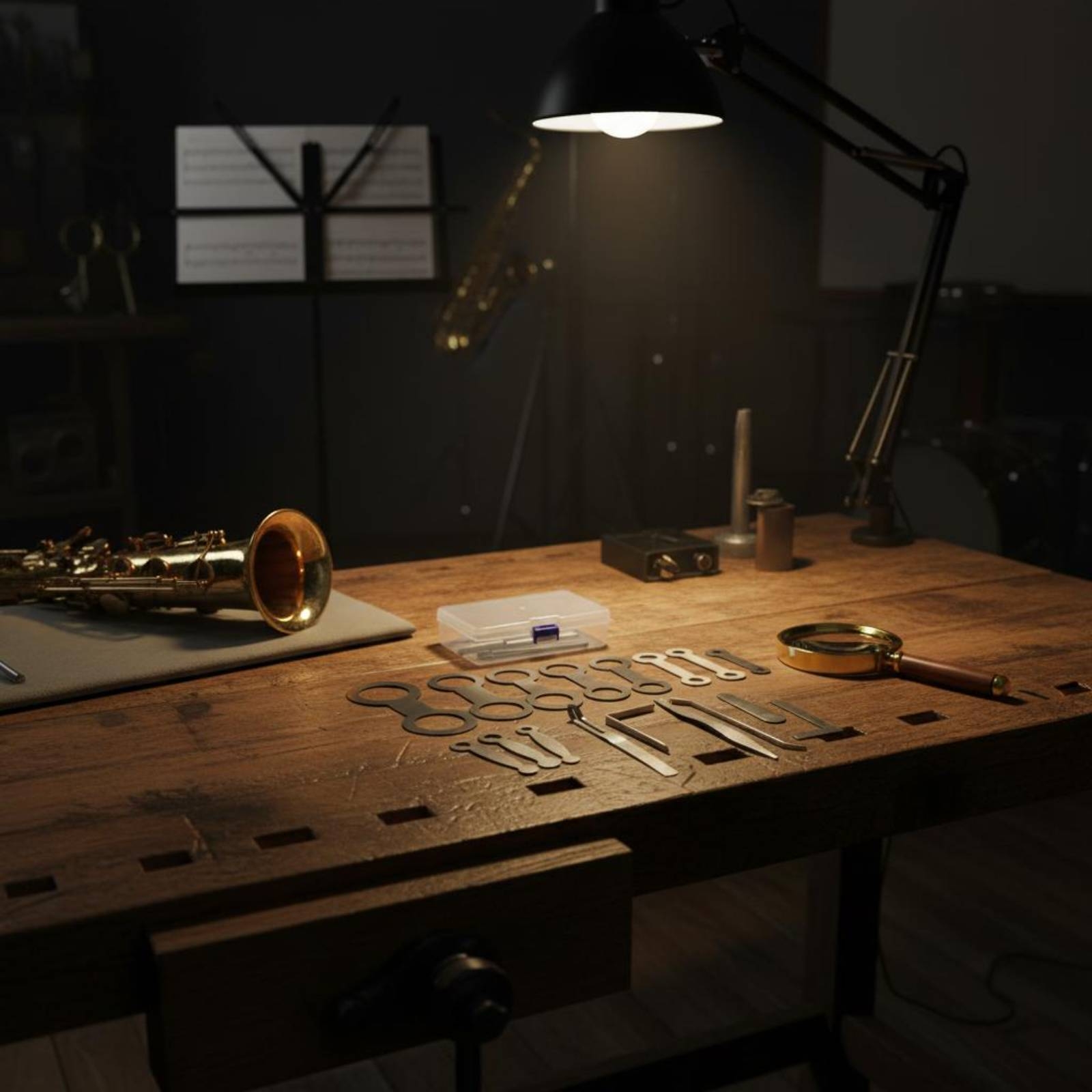 Zestaw naprawczy do saksofonu, – Musical Instrument Repair Shop recenzja i cena