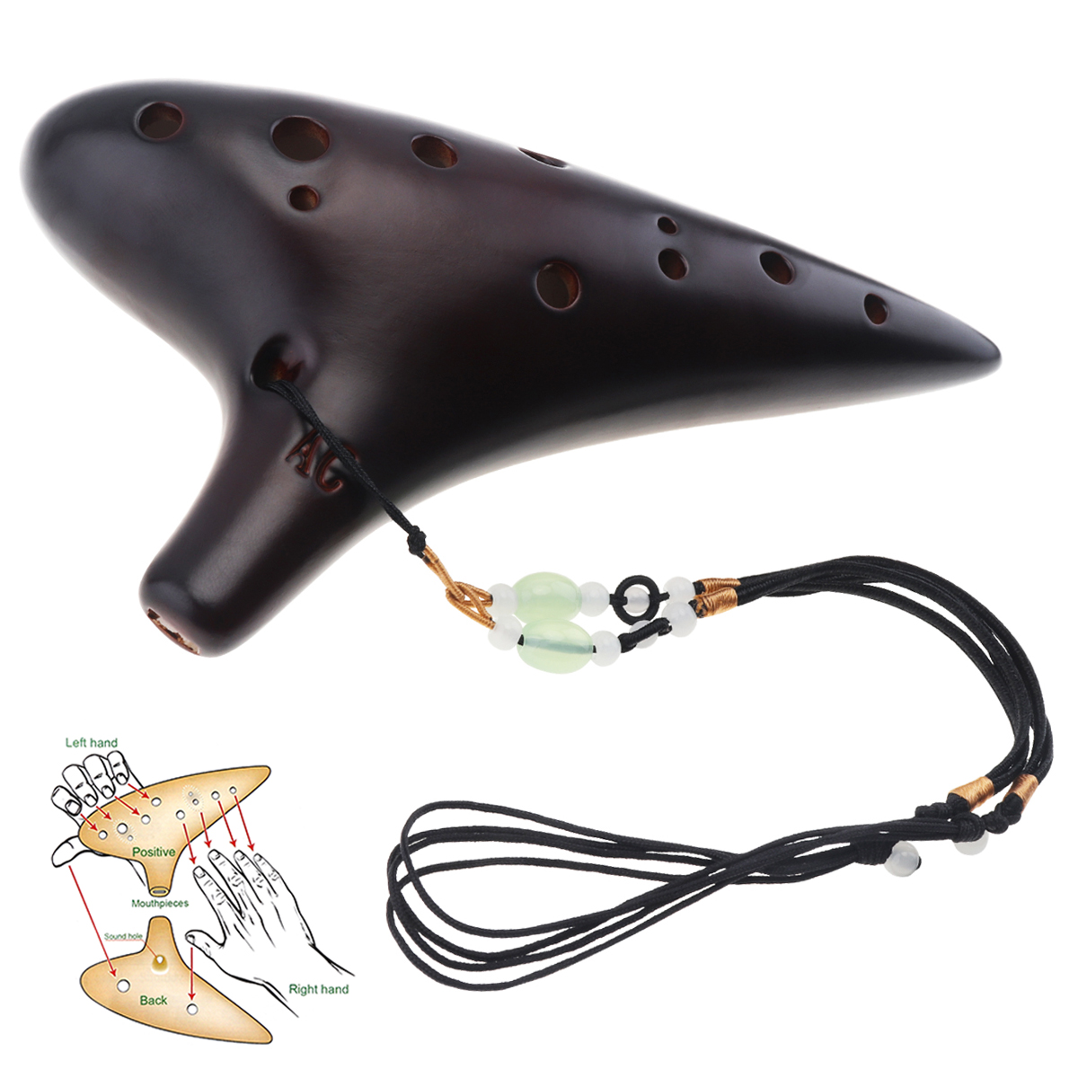 12 otworów Ocarina Zelda Alto  – Musical Instrument Zelda recenzja i cena