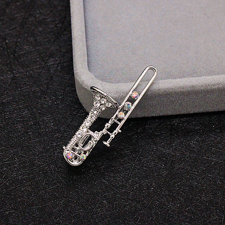 Broszka z dżetami w kształcie  – Musical Instrument Images recenzja i cena