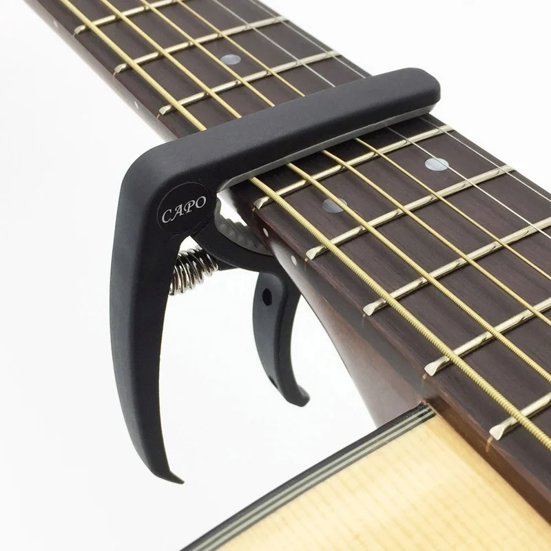 Plastikowy Capo gitarowy na 6  – Musical Instrument With Strings recenzja i cena
