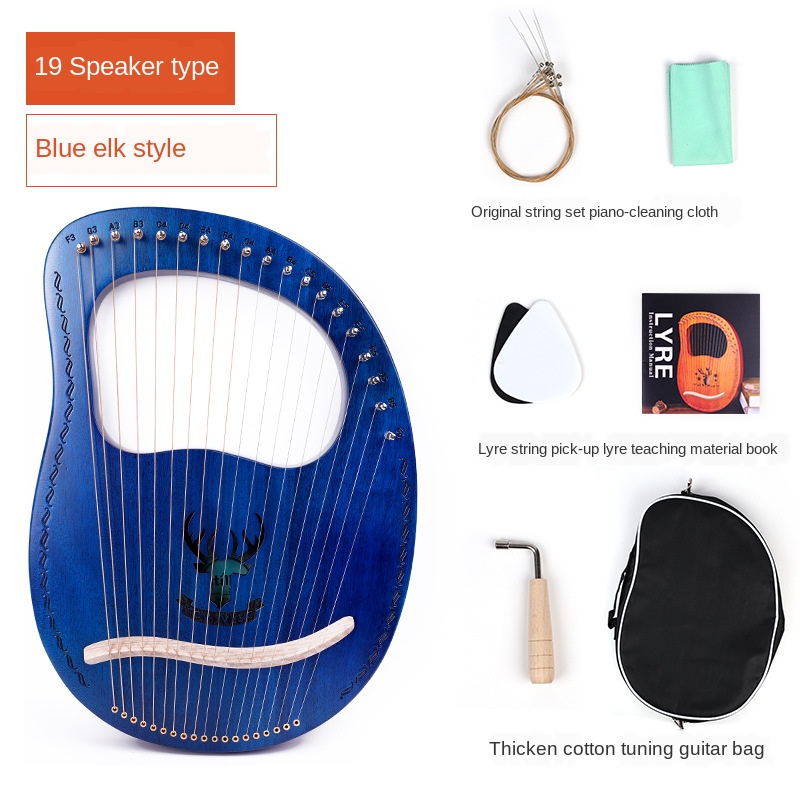 19-strunowy fortepian Leia, ma – Musical Instrument Easy To Learn recenzja i cena