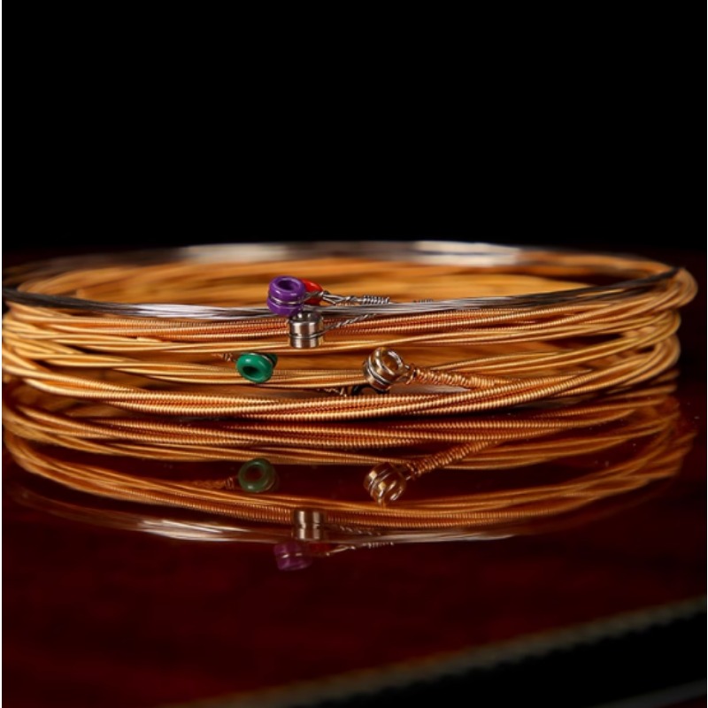 Zestaw strun do gitary akustyc – Musical Instrument With Strings recenzja i cena