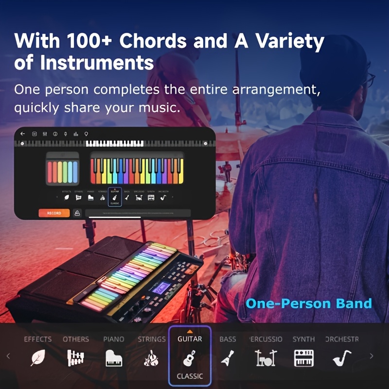 Stylowe pianino cyfrowe PopuPi – Musical Instrument Easy To Learn recenzja i cena