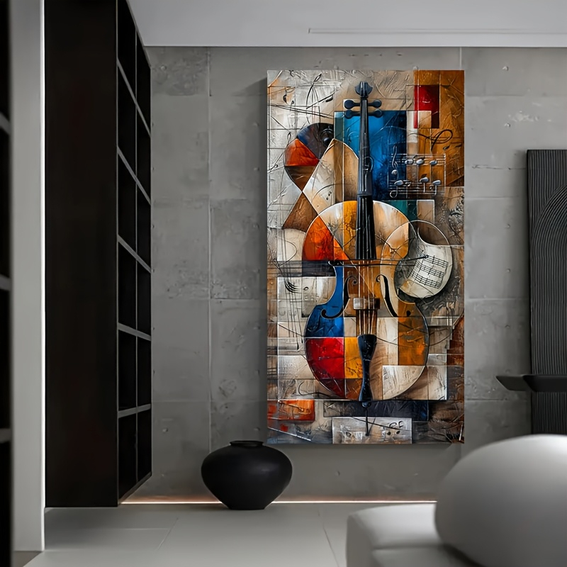 Nowoczesne Abstrakcyjne Plakat – Musical Instrument Images recenzja i cena