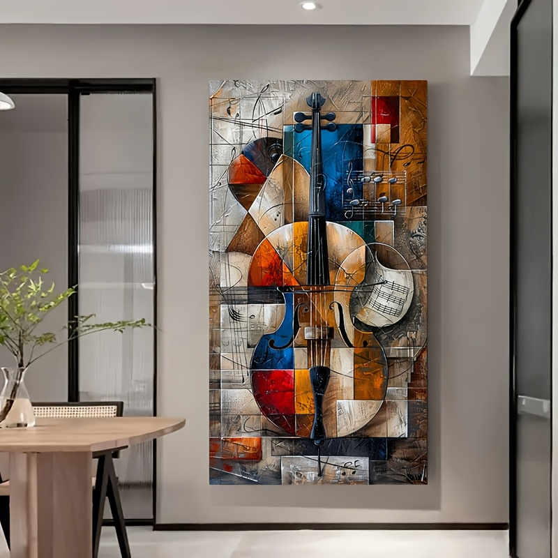 Nowoczesne Abstrakcyjne Plakat – Musical Instrument Images recenzja i cena